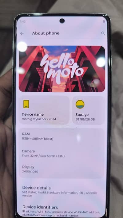 Motorola Moto G Stylus