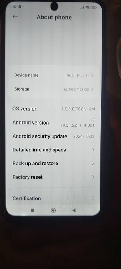 Xiaomi Redmi Note 10