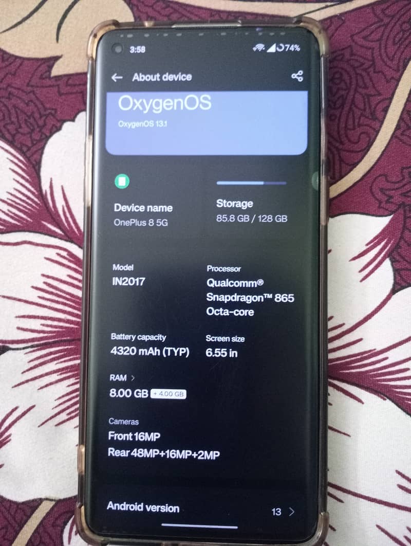 One Plus 8 5g 1