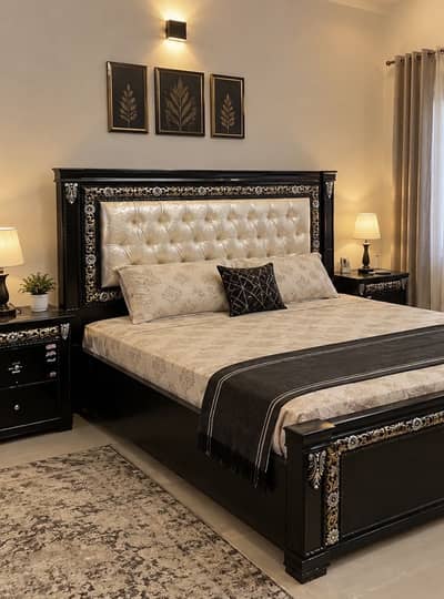 king size bed complete set for sale with matress