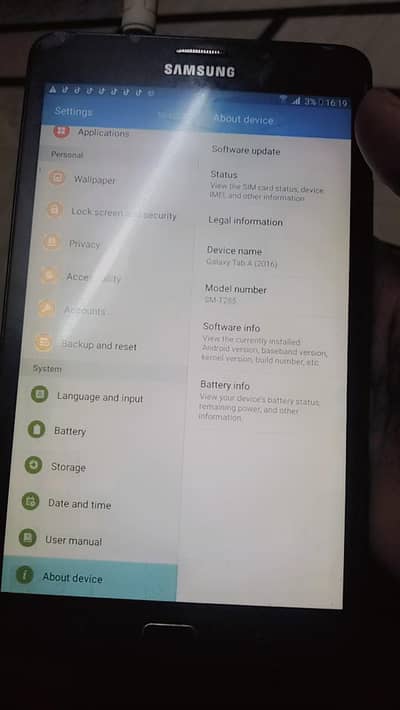 Samsung A Tablet