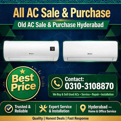 Old Ac sale & Purchase