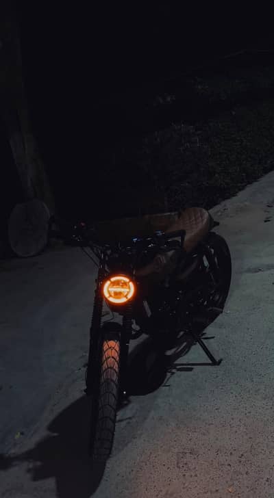 Cafe Racer modified Converted from Honda hero 125