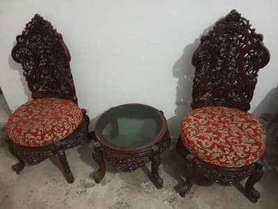 coffee chairs with table