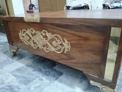 pure wood table