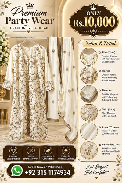 Wedding wear/ Formal dresses/ party wear