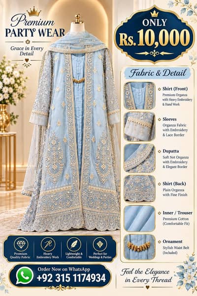 Wedding wear/ Formal dresses/ party wear
