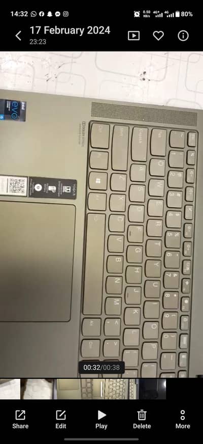 Lenovo yoga 7i 14itl5 12gb ram 512gb ssd