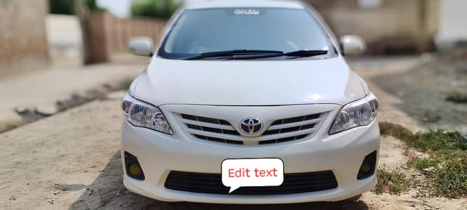 Toyota Corolla GLI 2012