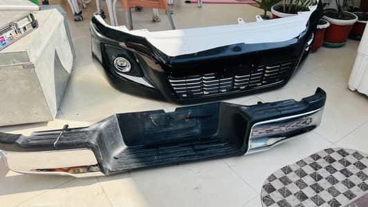 Revo original bumper with fog lamp