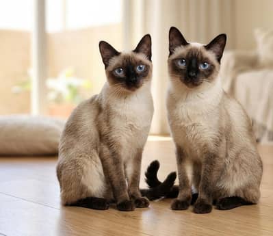 Purebred Siamese Pair (Male & Female) + Free Accessories & Food