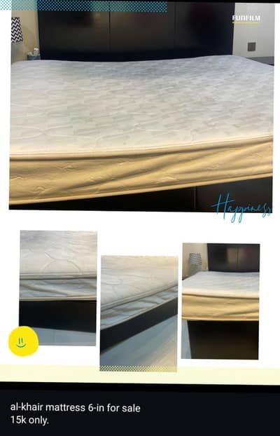 Al Khair 6" mattress for sale