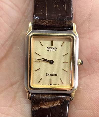Seiko tank watch