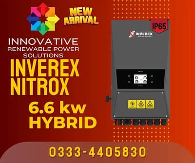 Inverex Veyron ll Premium 1.2 2.6 4.2 6 kw Hybrid Inverter ip54