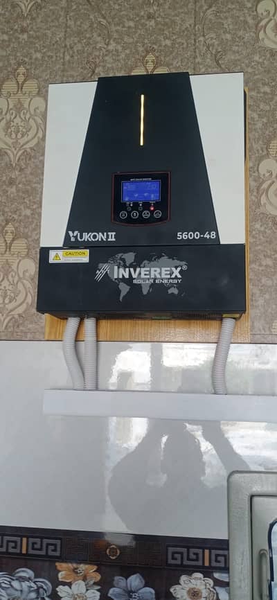 Inverex Yukon II 5.6kW Hybrid Solar Inverter – 10/10 Condition