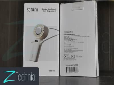 Sothing Ice Z Handheld Fan 5000mah 19Hr Battery