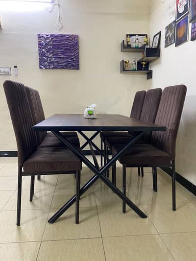 6 chair dining table
