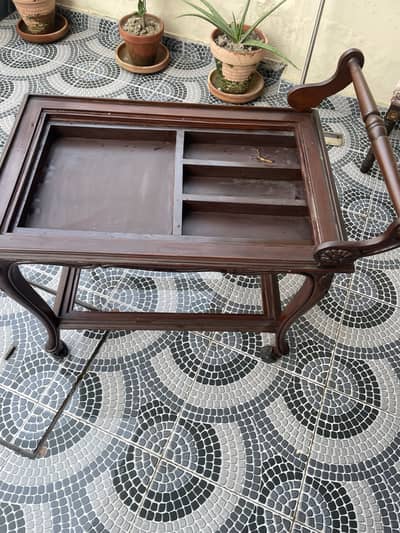 Home decor including tables and cabinets
