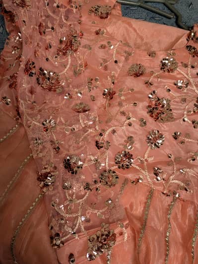 Beautiful Net Frock/ 3 piece