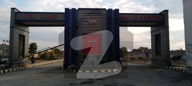 10 marla plot main double Rd at Malik Garden Mardan