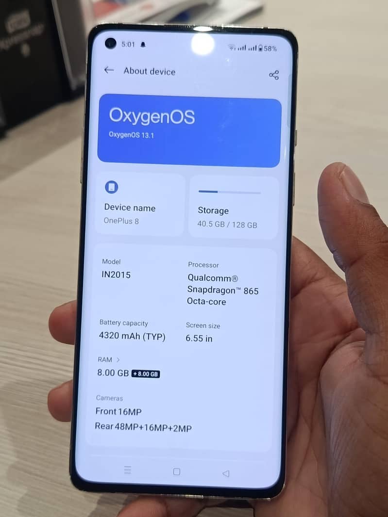 One Plus 8 5