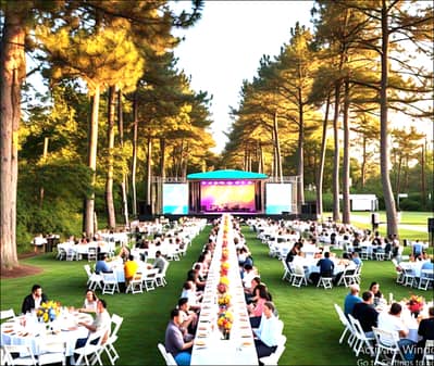 Big Restaurant Space available for Rent 10 to 30 Kanal Area 5000 People Dining Space for Rent