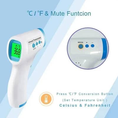Digital Infrared Thermometer for Home Office Use  98 in Stock