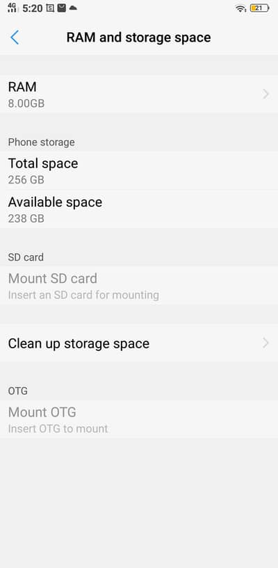 Vivo Y97 8ram rom256 pta officel ha