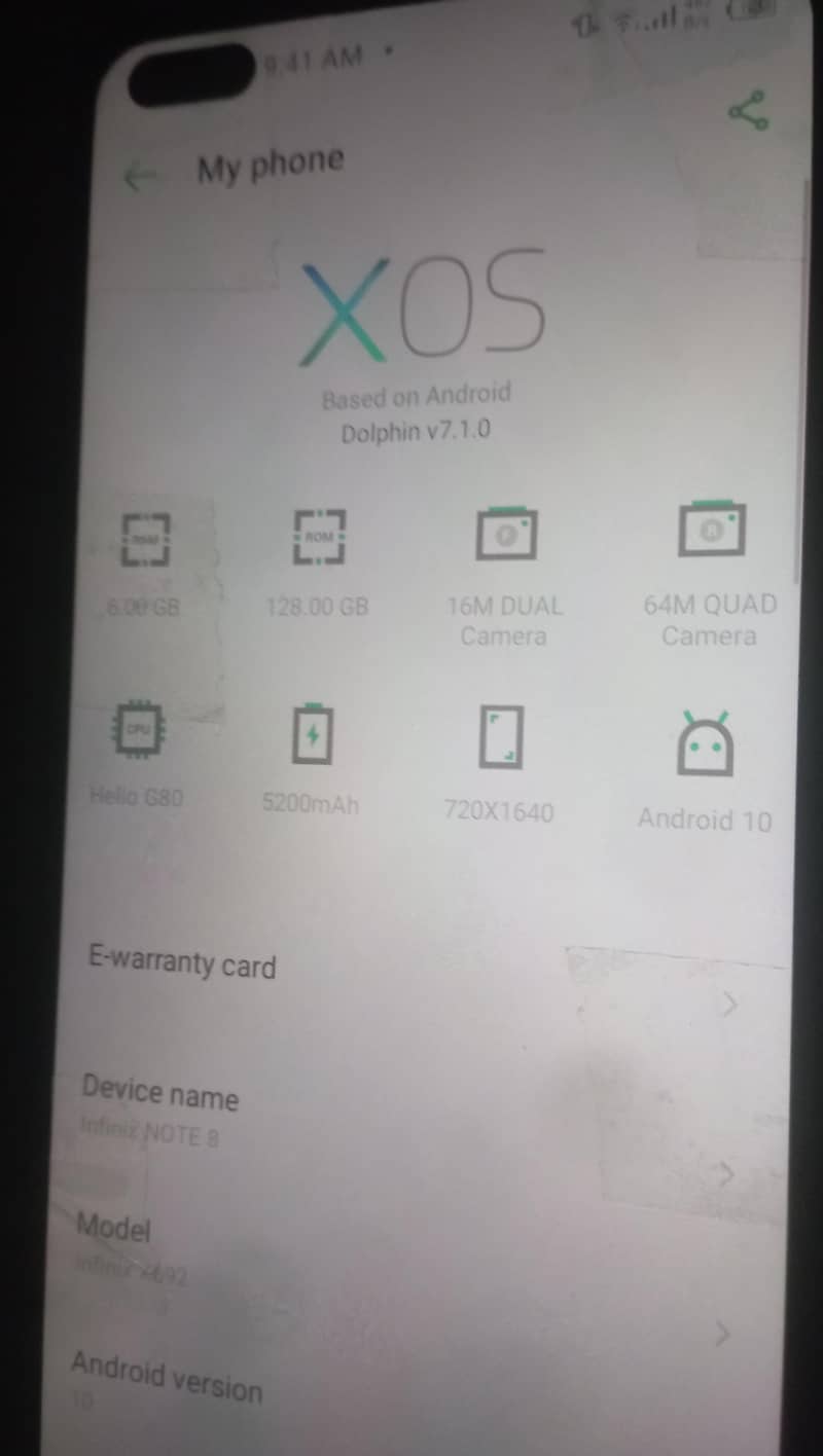 infinix note 8 4
