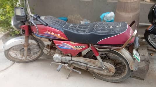 Honda CD 70 2007 Model – Good Condition
