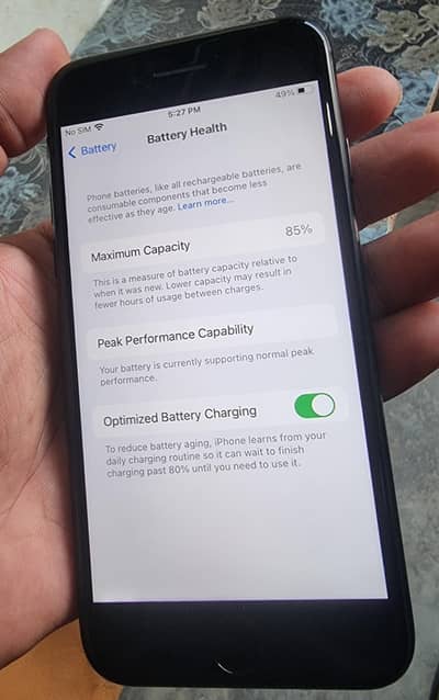 Apple iPhone 7 32gb 85health all ok waterpak