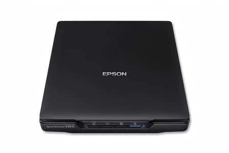 Epson Perfection V39 Flatbed Scanner - Photo & Document Scanner