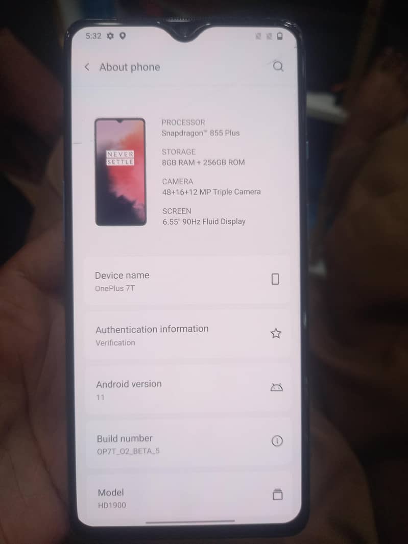 One Plus 7T 2