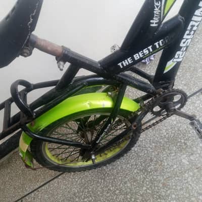 Green Modified Cycle – Shocks and Handle Ok