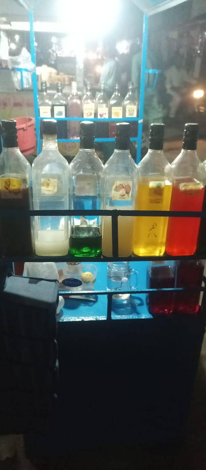 counter or empty bottle 5