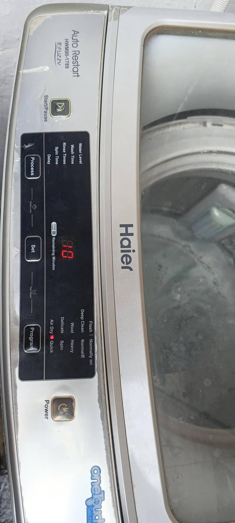 HAIER WASHING MACHINE AUTOMATIC 0