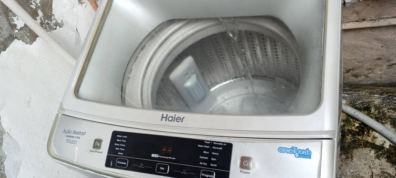 HAIER WASHING MACHINE AUTOMATIC 3