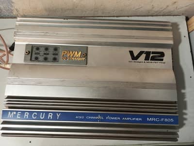 mercury 4 channel amplifier