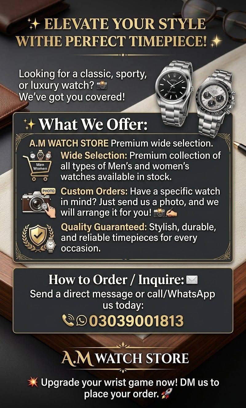 A. M Watch Store 1