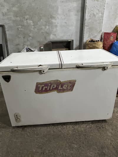 Double door freezer