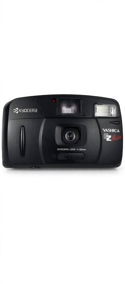 Yashica EZ Mate Kyocera Lens 30mm - 35mm Film Camera - Point & Shoot -