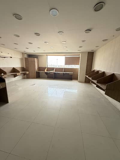 call center office with lift furnished