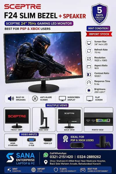 Read Full Ad -2K Borderless & Normal 19" 20" 22" 24" 27"29" Fresh LED