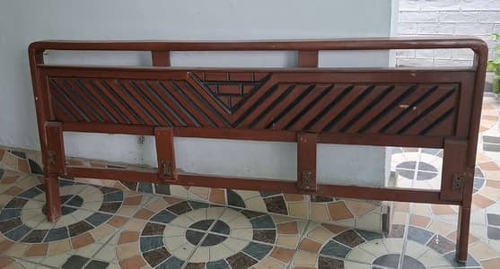 Solid Wooden bed used bed