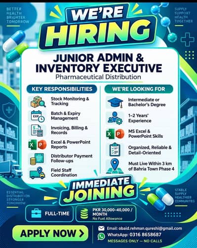 Junior Admin officer