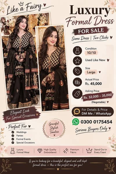 Pre loved fancy dress