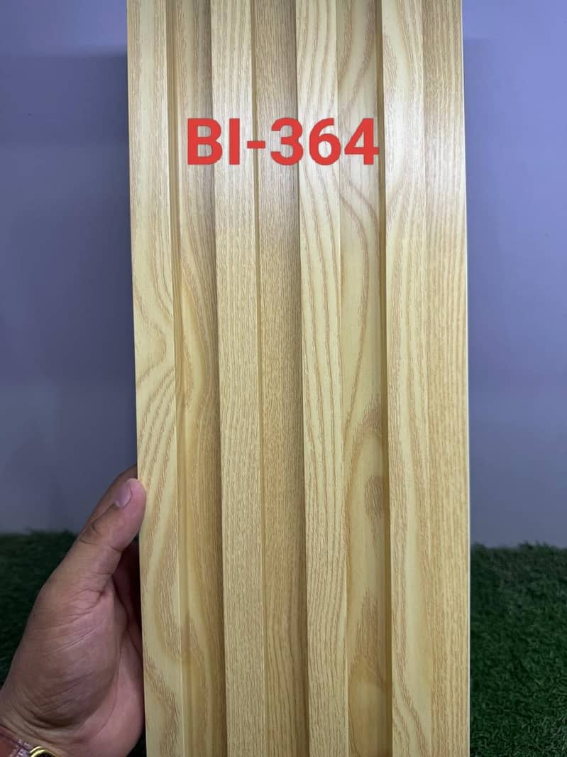 Fluted WPC wallpanel - Wpc wall panels- 3D Fluted wall cladding 4