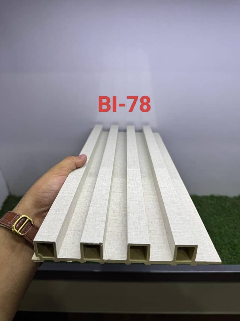 Fluted WPC wallpanel - Wpc wall panels- 3D Fluted wall cladding 6
