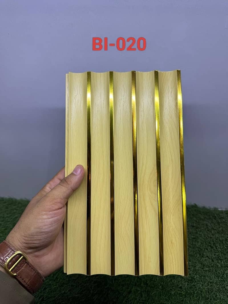 Fluted WPC wallpanel - Wpc wall panels- 3D Fluted wall cladding 16