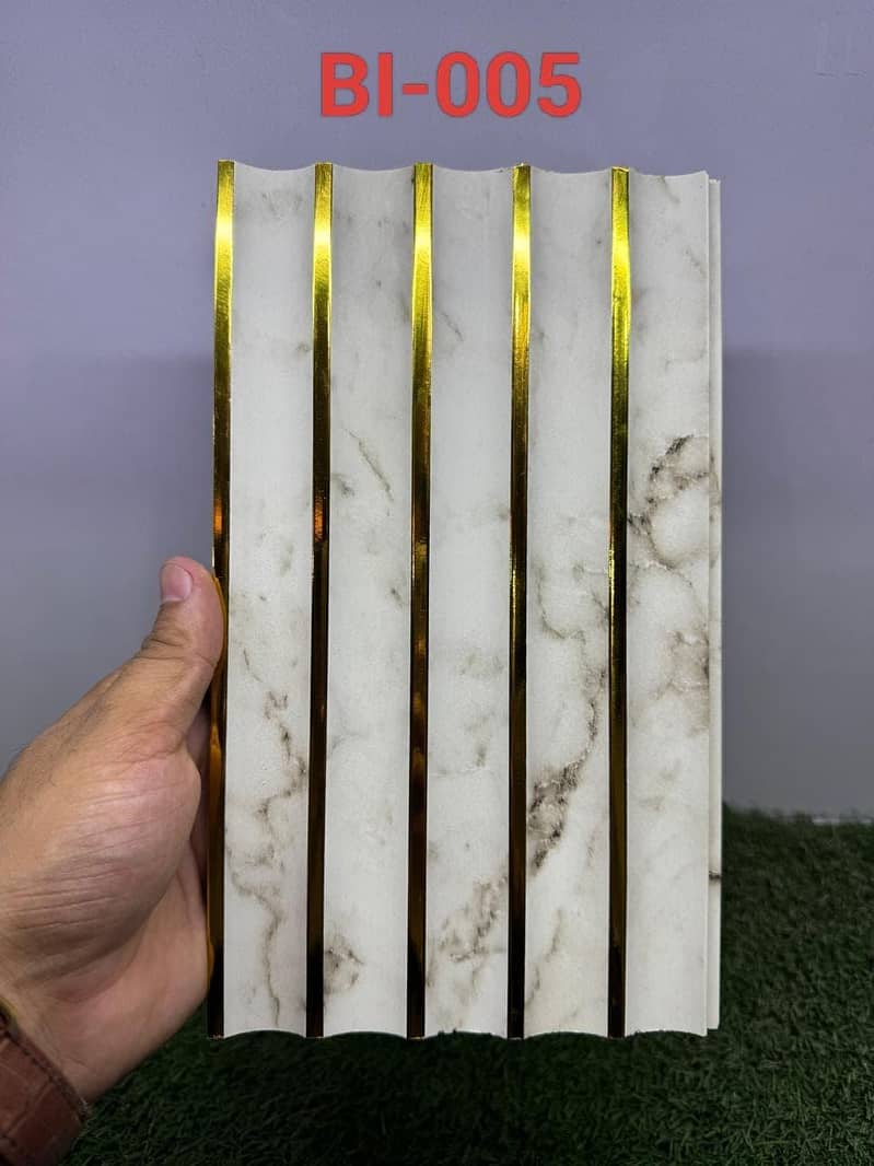 Fluted WPC wallpanel - Wpc wall panels- 3D Fluted wall cladding 17